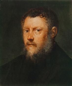 雅格佈 羅佈斯提 丁托列托 Portrait of a Man 雅格佈 羅佈斯提 丁托列托 Portrait of a Man